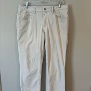 G Fore Pants Mens 34x32 Stone Tour Performance 5 Pocket Chino Golf 4 Way Stretch